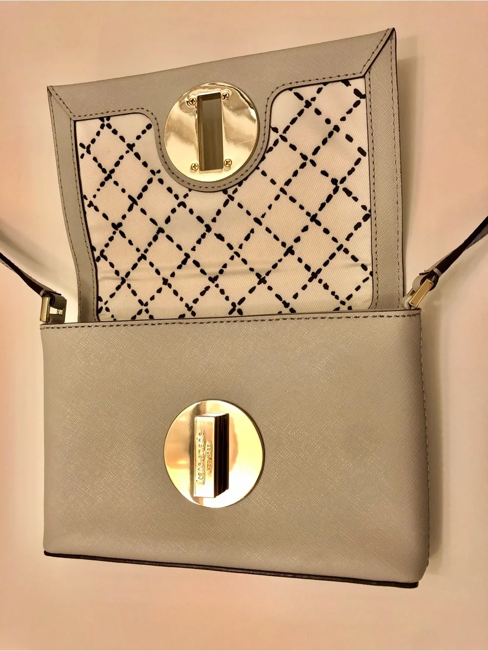 kate spade compact leather